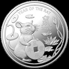 Lunar Rat 1oz Minted Coin